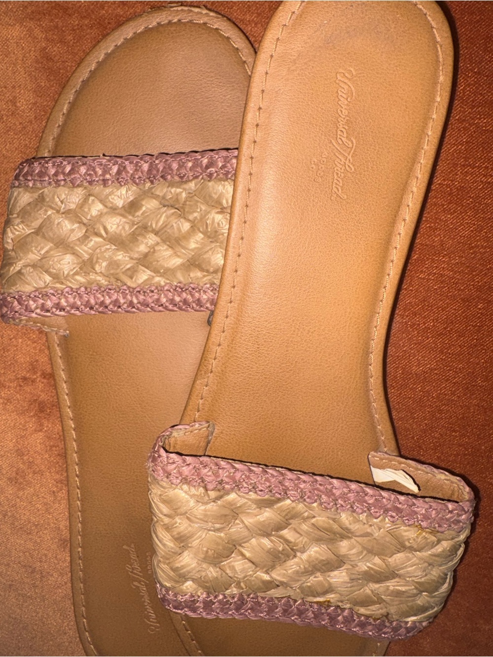 Lot of 2 universal Thread Slide Sandals - Picture 5 of 7
